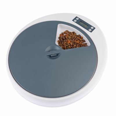 Distributore automatico cibo gatti NOMA – fino a 5 pasti programmabili – funzionamento a batterie