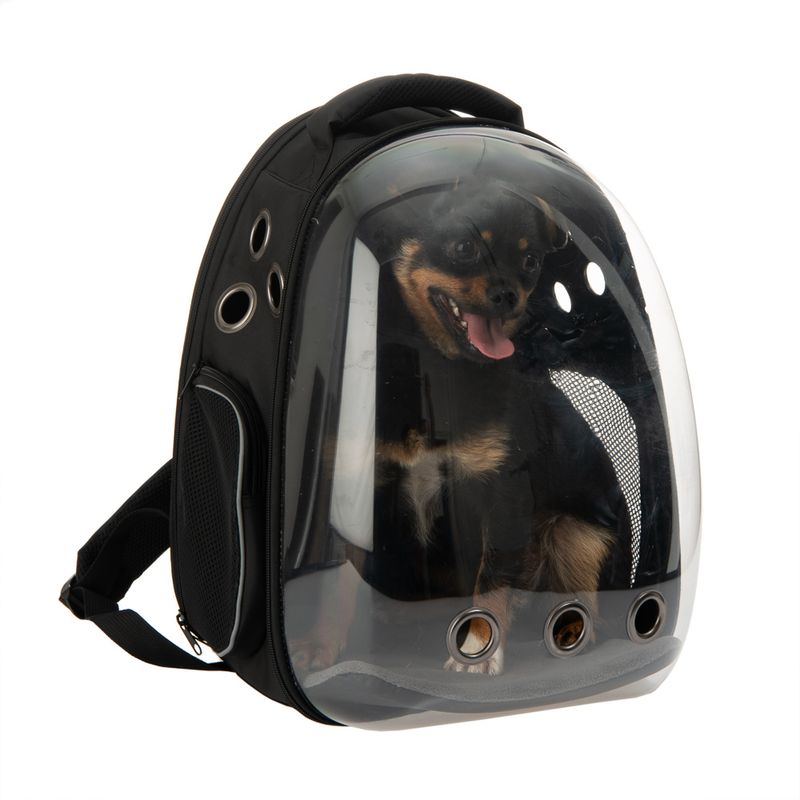 Zaino porta animali View – ventilato, ergonomico, con finestra panoramica – per gatti e cani fino a 6 kg