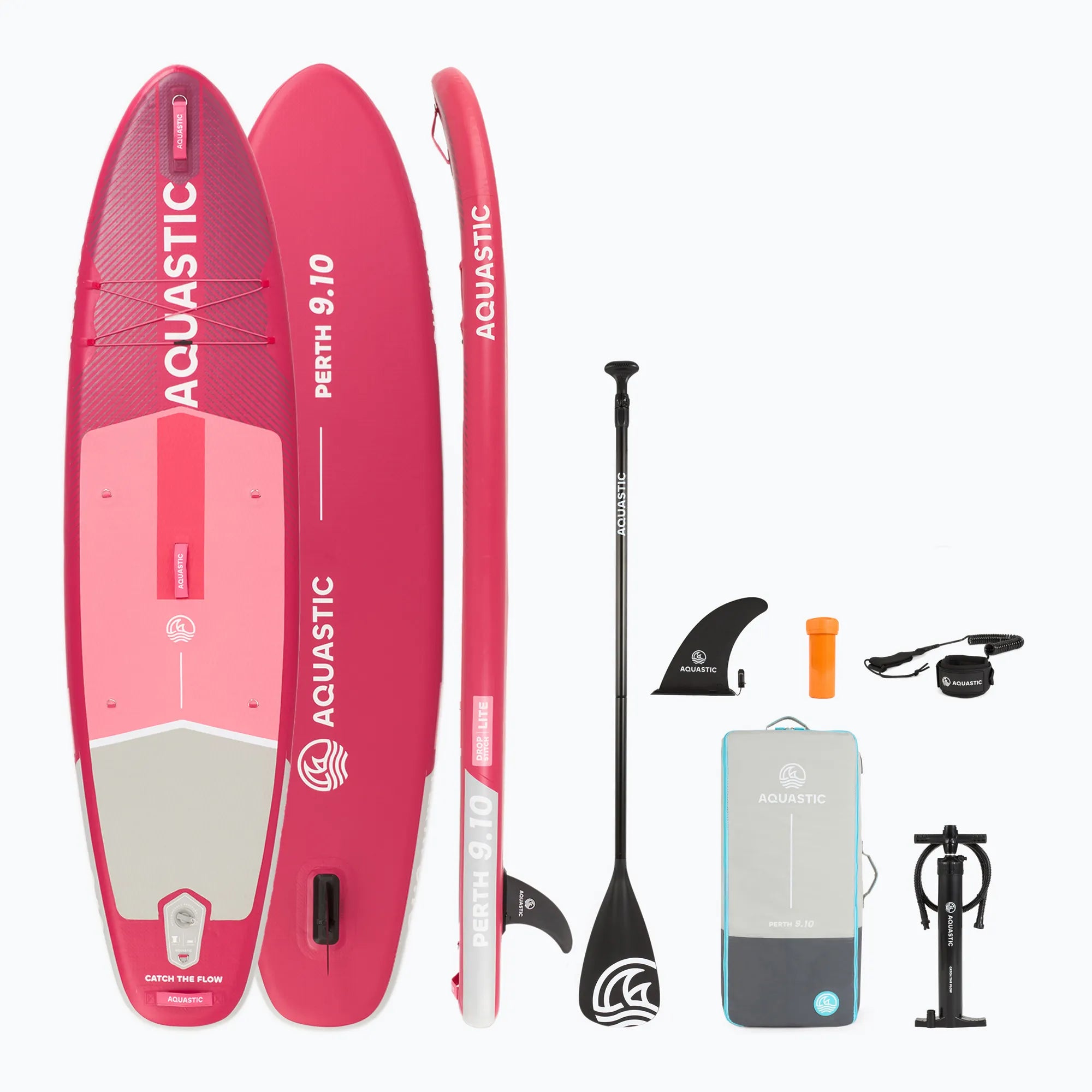 AQUASTIC Perth 10’8″ – Tavola SUP Gonfiabile All‑Round Leggera e Versatile