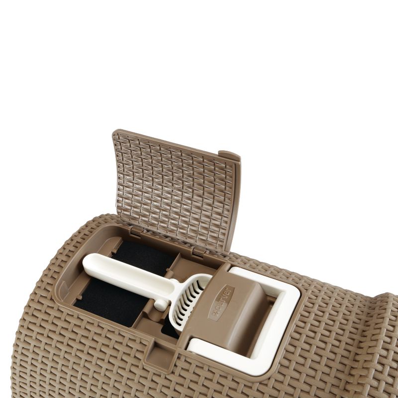 Box lettiera portatile con cerniera per gatti – impermeabile, richiudibile e facile da trasportare