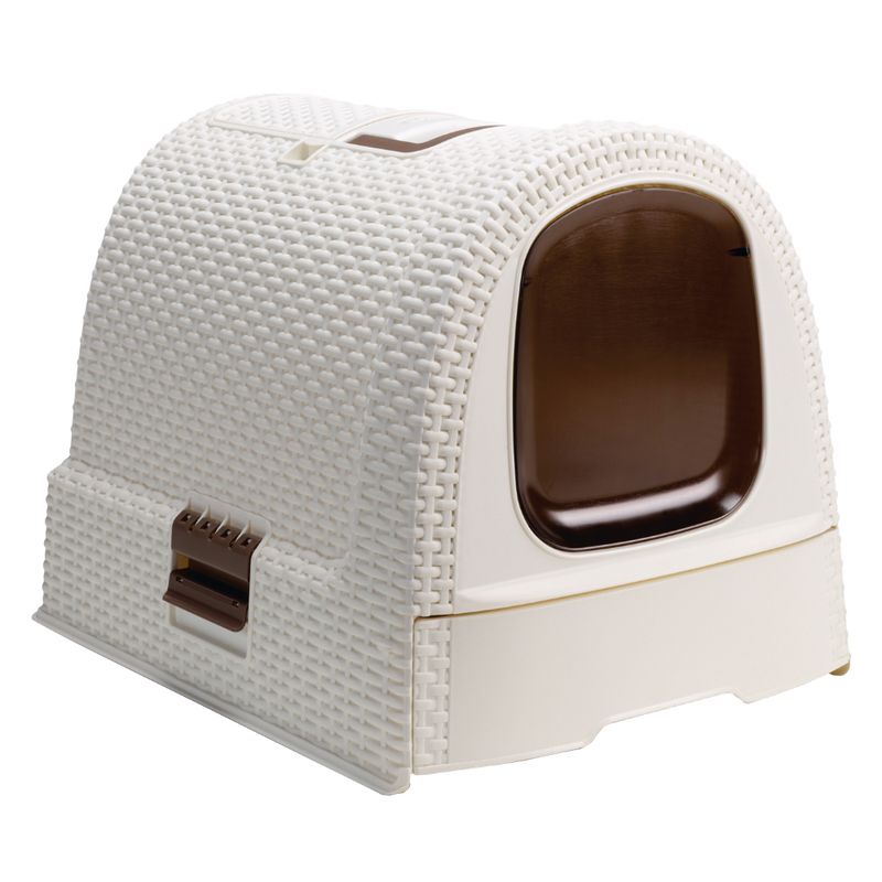 Box lettiera portatile con cerniera per gatti – impermeabile, richiudibile e facile da trasportare