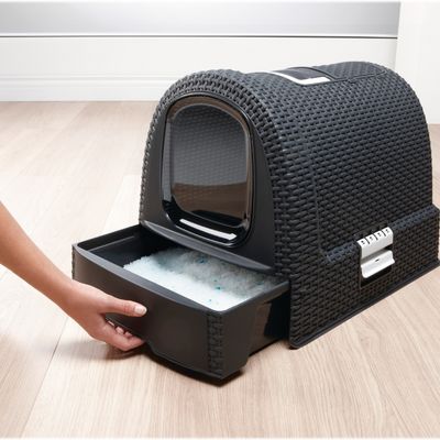 Box lettiera portatile con cerniera per gatti – impermeabile, richiudibile e facile da trasportare