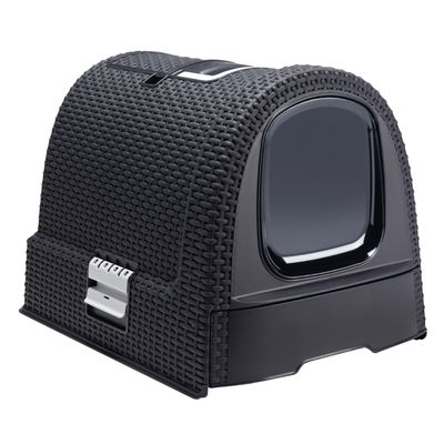 Box lettiera portatile con cerniera per gatti – impermeabile, richiudibile e facile da trasportare