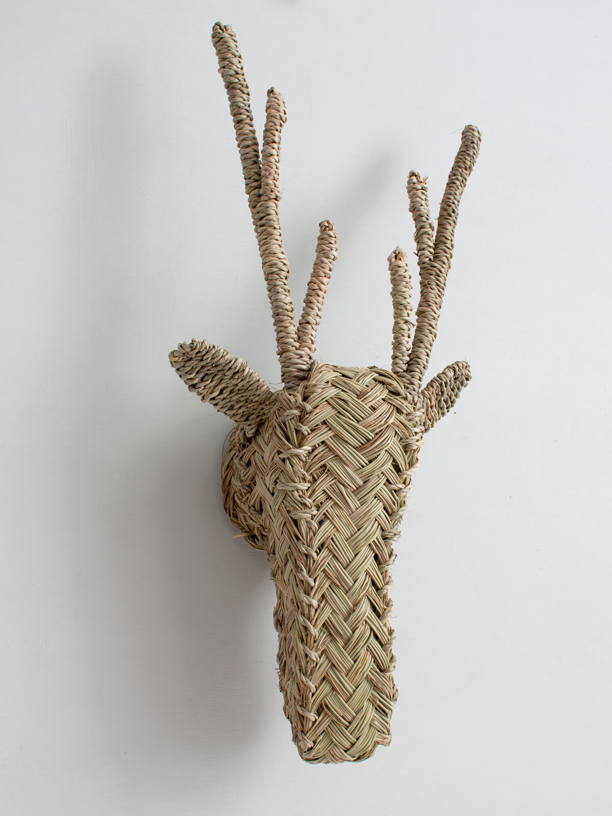 Woven Animal Head, Stag