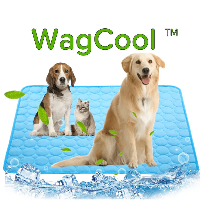 Coolpet Mat – Tappetino refrigerante per cani e gatti – Tessuto Ice-Silk, effetto rinfrescante senza acqua o congelamento