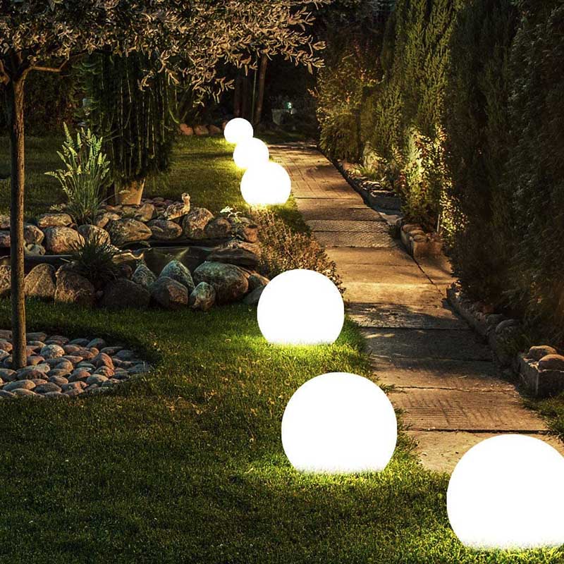 GlowGlobe – Lampada Globo LED Ricaricabile e Impermeabile con Cambio Colore