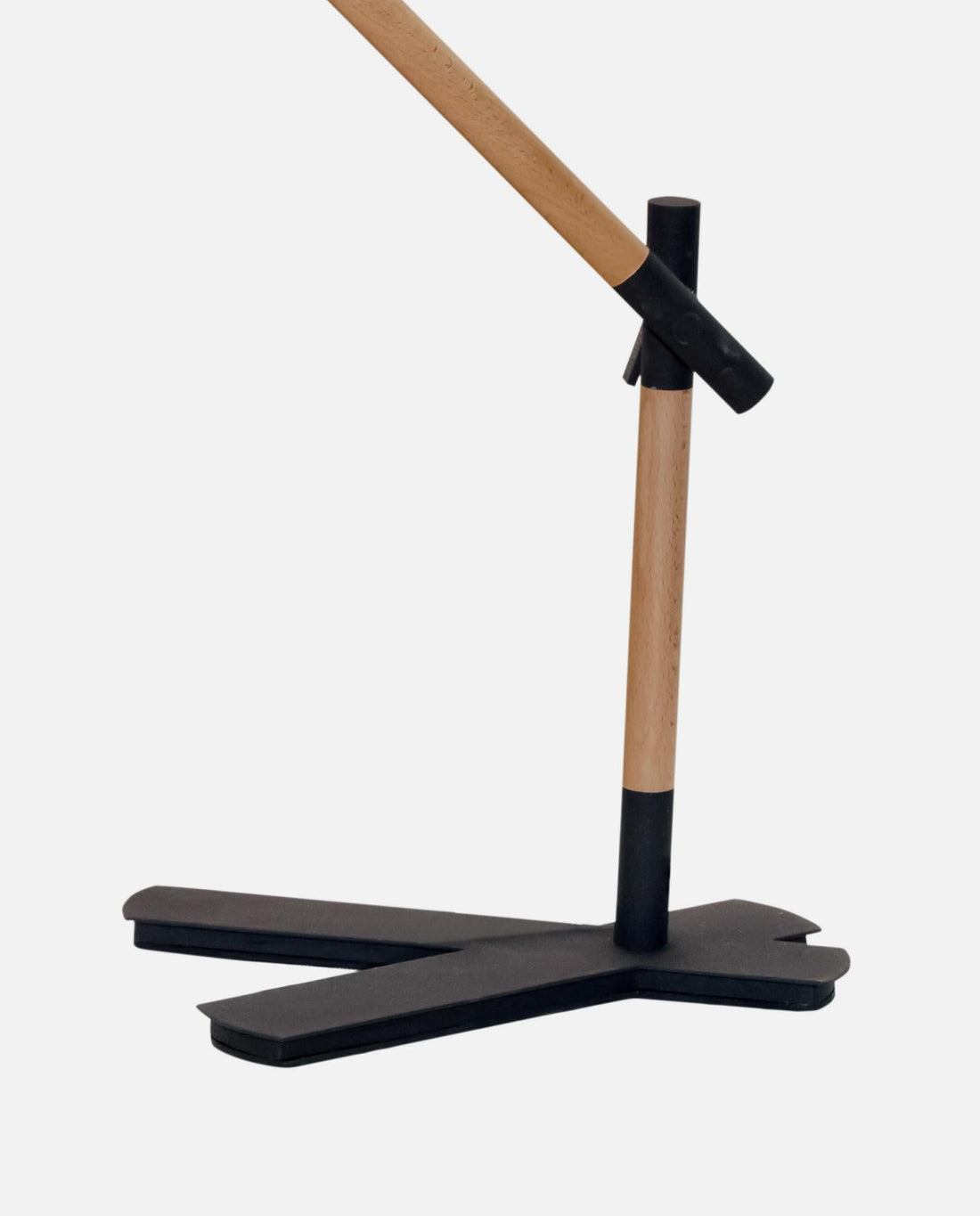 Lampada da Scrivania “Ben” Regolabile in Acciaio e Legno 30 cm – Solo Spedizione in Italia