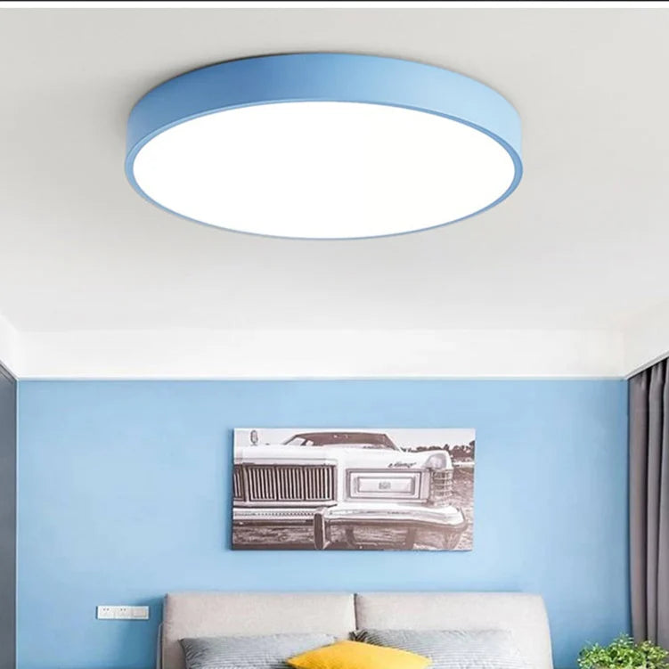 NORDLUME – Plafoniera LED stile nordico con finiture in legno