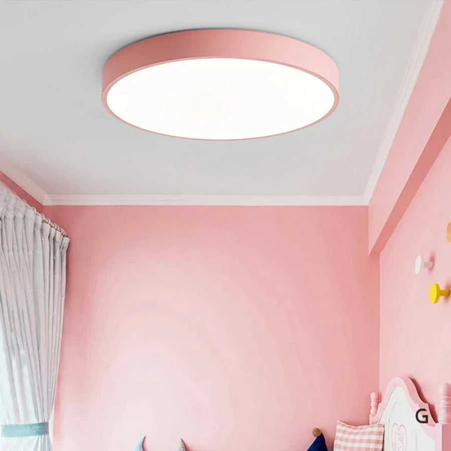 NORDLUME – Plafoniera LED stile nordico con finiture in legno