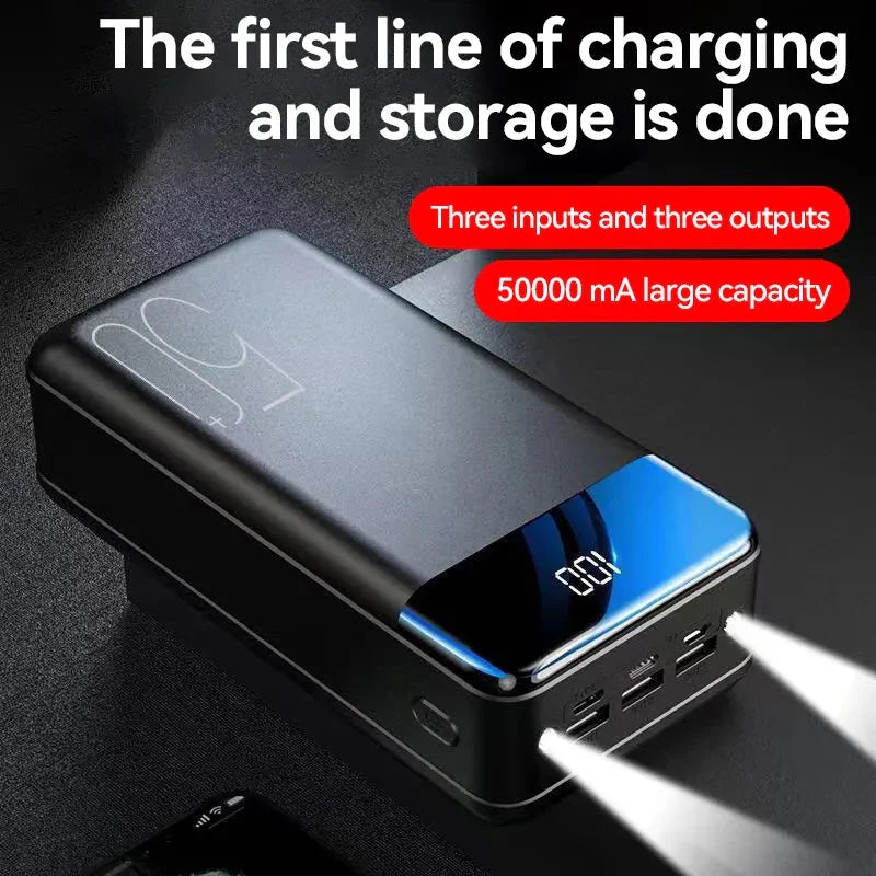 PowerBloc 50K – Power Bank Ultra 50.000 mAh per Energia Massima On‑the‑Go