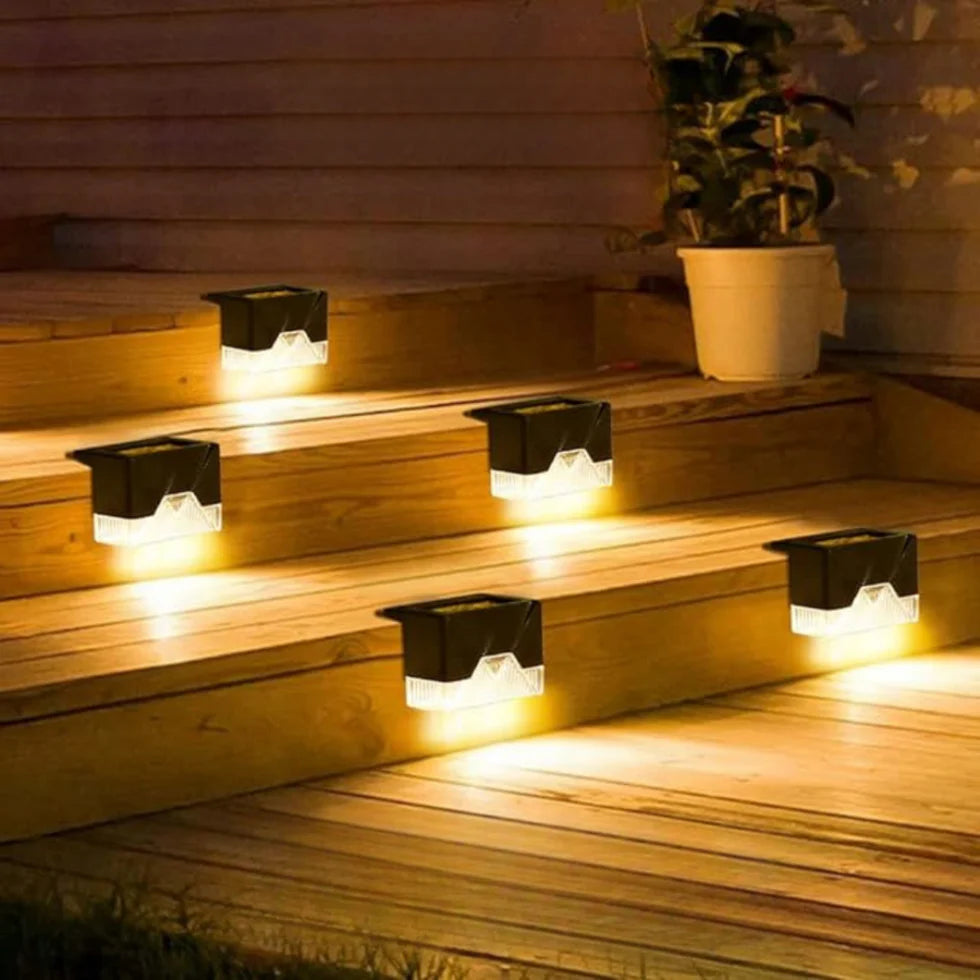 Zelfklevende Zonnelampen – Luci Solari Autoadesive da Giardino, Impermeabili e a Basso Consumo