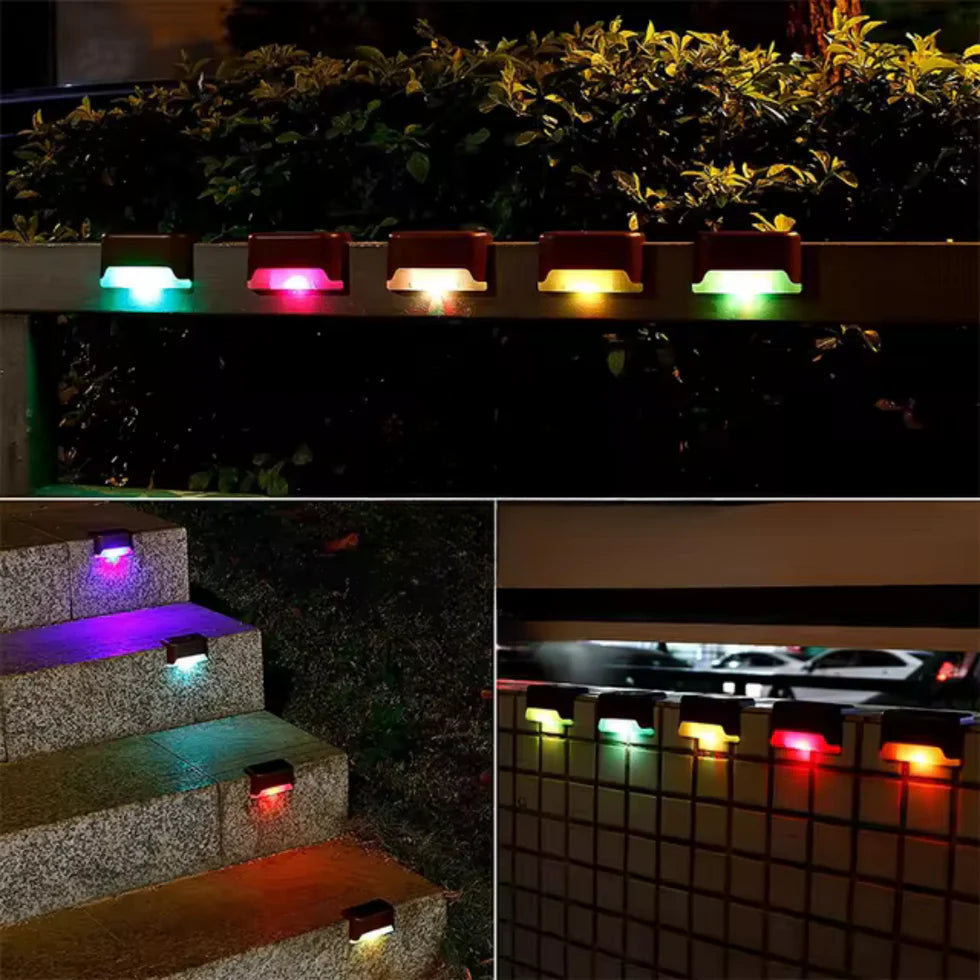 Zelfklevende Zonnelampen – Luci Solari Autoadesive da Giardino, Impermeabili e a Basso Consumo