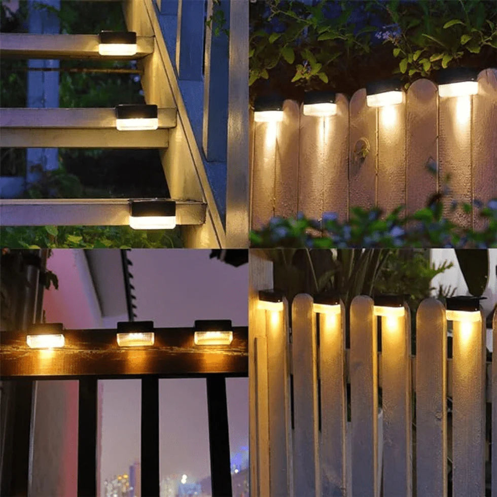 Zelfklevende Zonnelampen – Luci Solari Autoadesive da Giardino, Impermeabili e a Basso Consumo