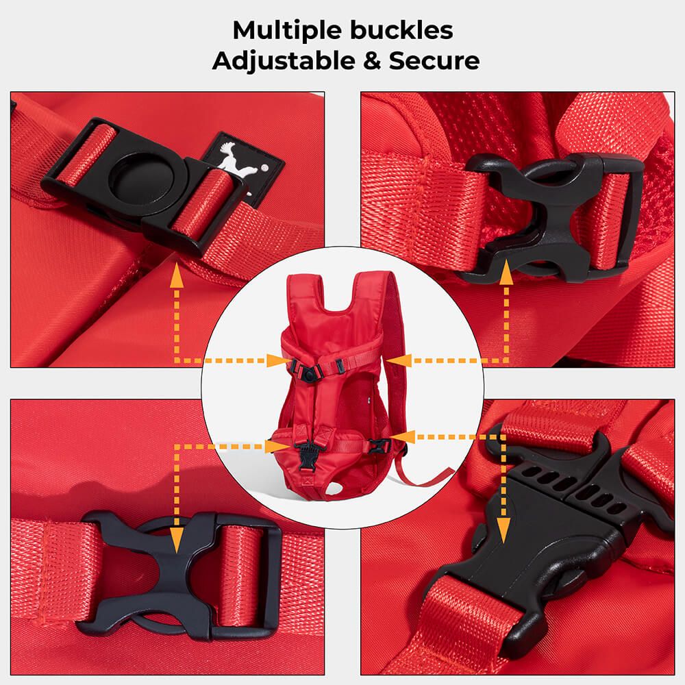 Zaino porta animali Cockpit FunnyFuzzy – traspirante, impermeabile, multifunzione – per cani e gatti