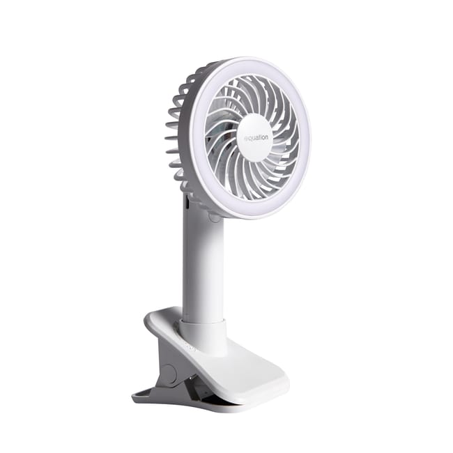 Ventilatore Portatile Equation Crab – 5 W, Ø 10,1 cm, 3 Velocità