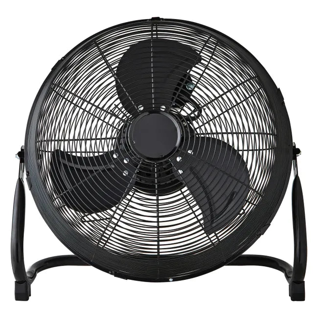 Ventilatore Industriale EQUATION JERVIS3 – Ø 40 cm, 60 W, 3 Velocità, Oscillante, Nero