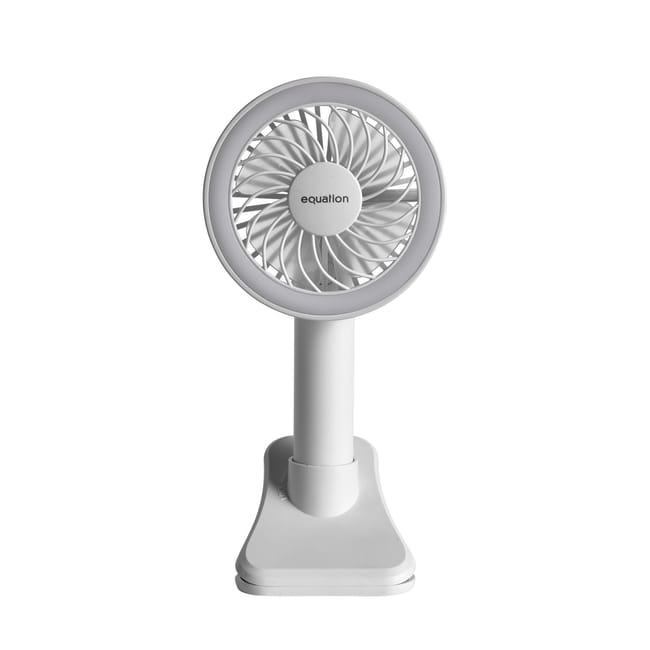 Ventilatore Portatile Equation Crab – 5 W, Ø 10,1 cm, 3 Velocità