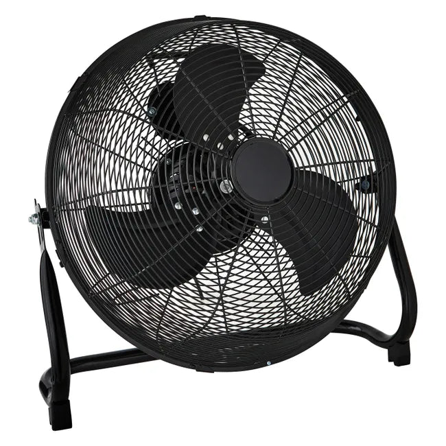 Ventilatore Industriale EQUATION JERVIS3 – Ø 40 cm, 60 W, 3 Velocità, Oscillante, Nero
