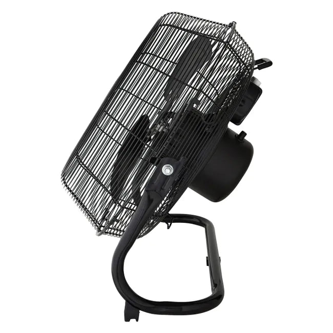 Ventilatore Industriale EQUATION JERVIS3 – Ø 40 cm, 60 W, 3 Velocità, Oscillante, Nero