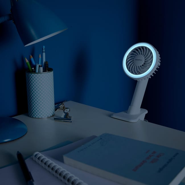 Ventilatore Portatile Equation Crab – 5 W, Ø 10,1 cm, 3 Velocità