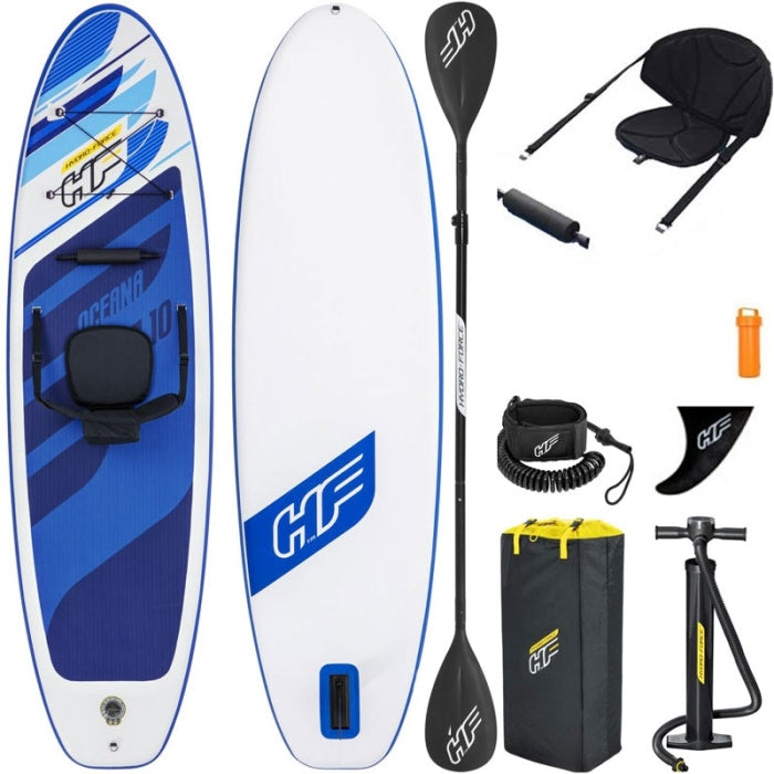 Hydro‑Force Oceana 10’0″ – Tavola SUP Gonfiabile Convertibile in Kayak
