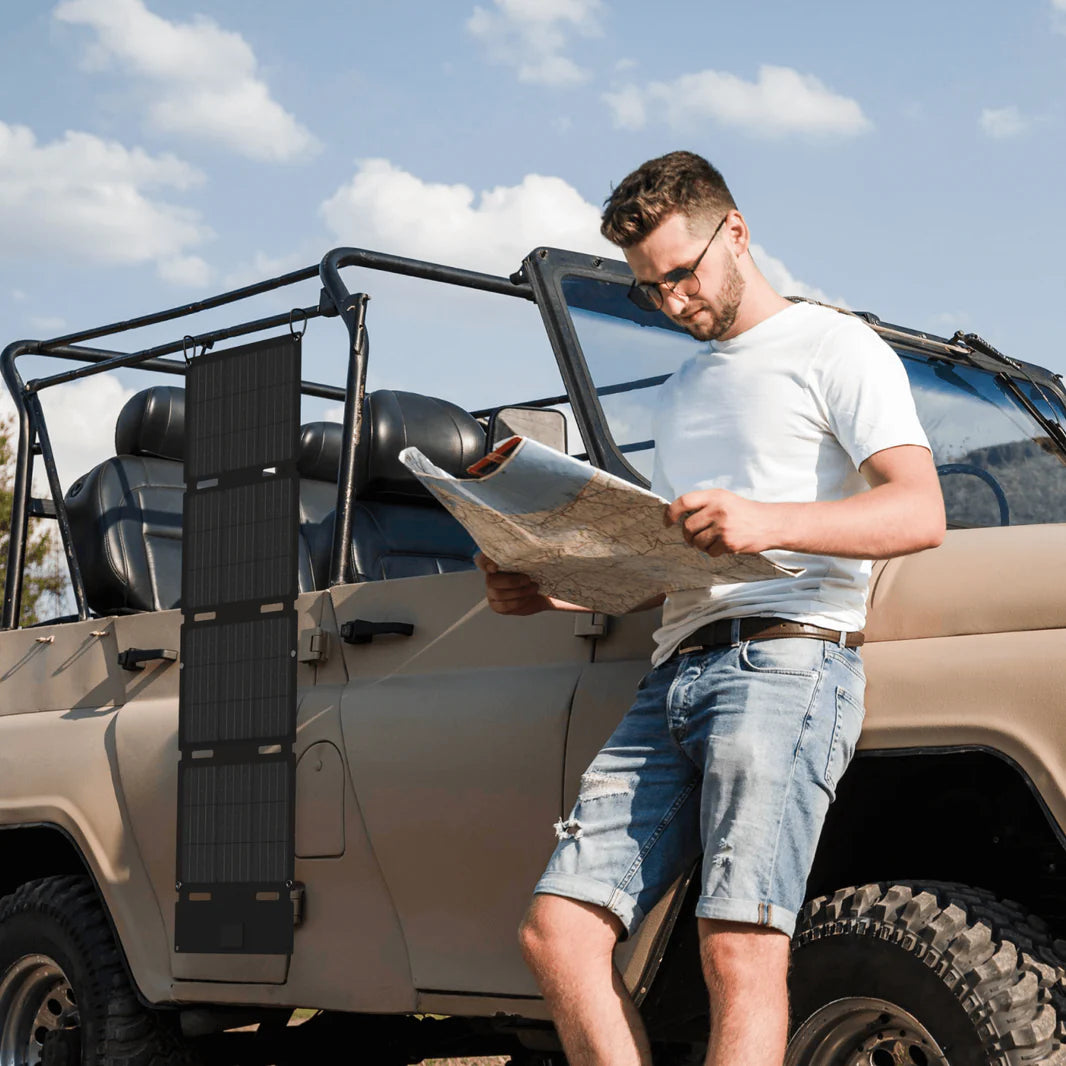 Pannello Solare Portatile EcoFlow 45 W – Efficienza TOPCon Compatta e Resistente