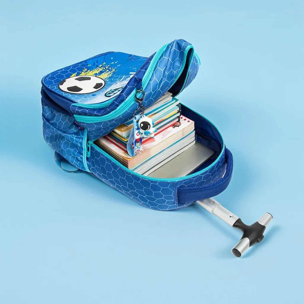 Cartable à roulettes garçon – MinotLand