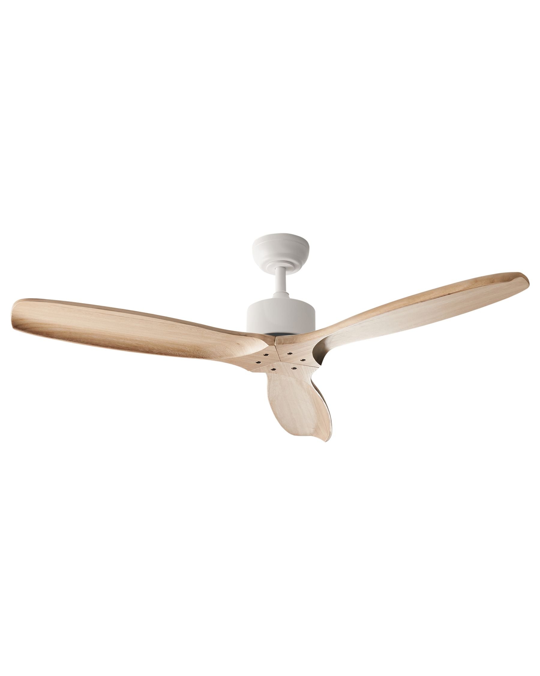 Ventilatore da Soffitto ARANI – Legno Chiaro, Telecomando, 3 Velocità, Rotazione Reversibile