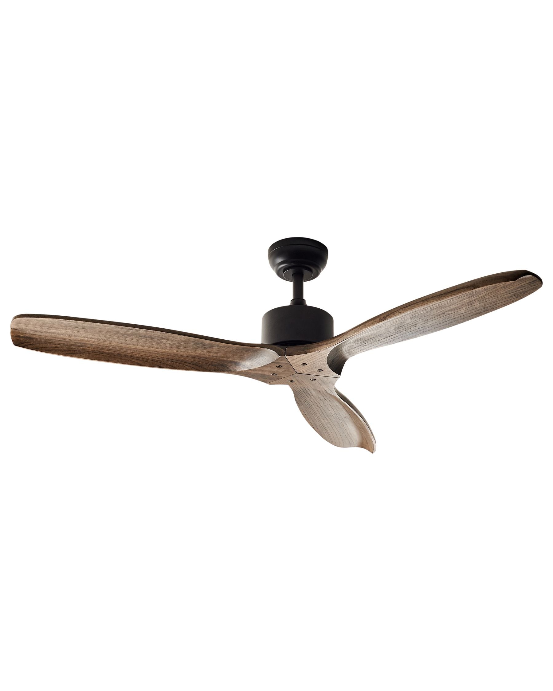 Ventilatore da Soffitto ARANI – Legno Chiaro, Telecomando, 3 Velocità, Rotazione Reversibile