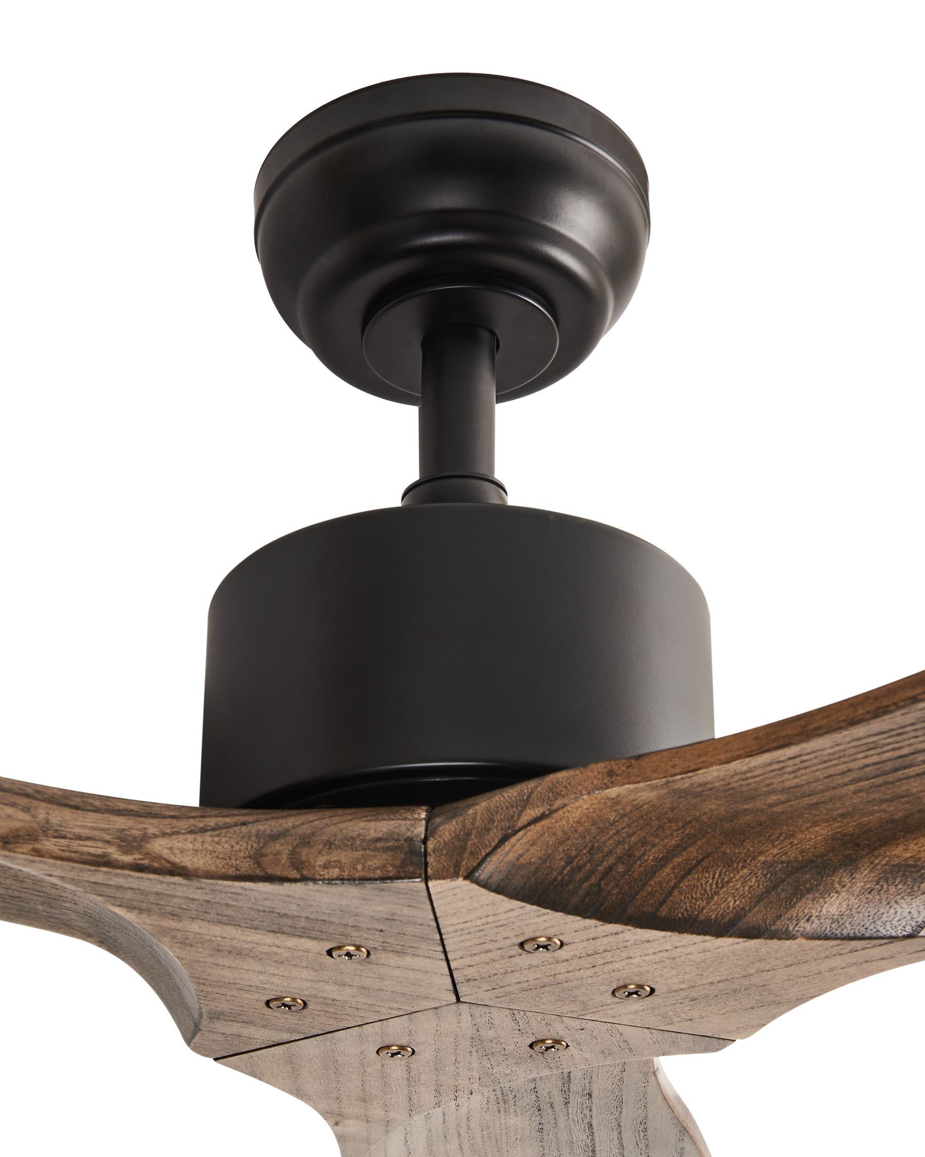 Ventilatore da Soffitto ARANI – Legno Chiaro, Telecomando, 3 Velocità, Rotazione Reversibile