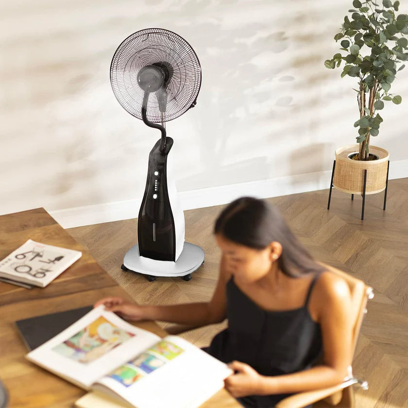 Ventilatore Nebulizzatore DCG VE1900 – 5 Pale, 90 W, Serbatoio 3 L, 3 Velocità