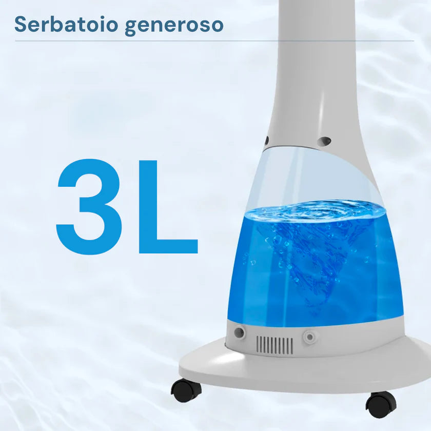 Ventilatore Nebulizzatore DCG VE1900 – 5 Pale, 90 W, Serbatoio 3 L, 3 Velocità